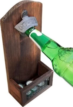 Décapsuleur Mural Avec Réceptacle - Bière - Boissons Gazeuses - Boissons - Bouchons - Contenant