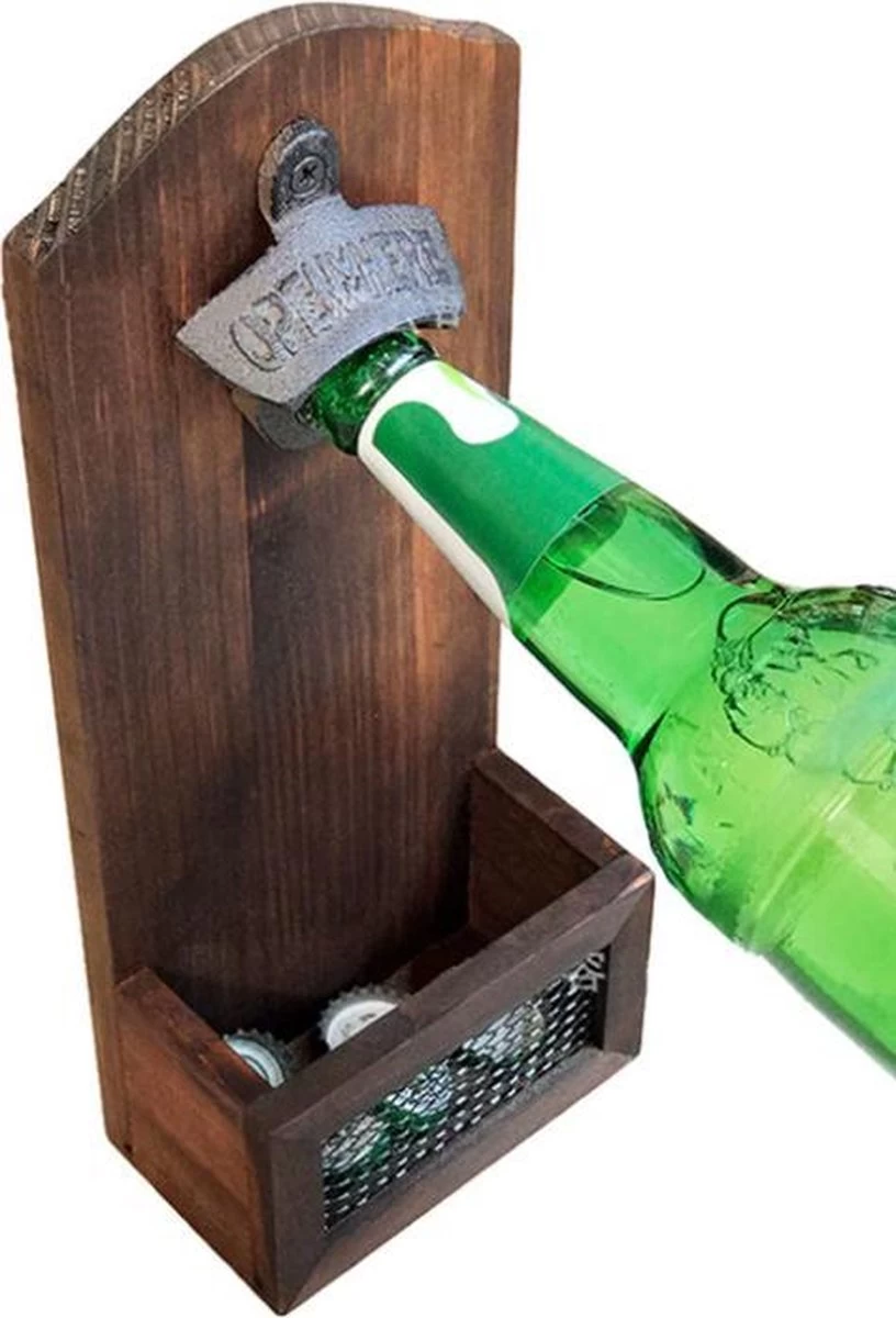 Décapsuleur Mural Avec Réceptacle - Bière - Boissons Gazeuses - Boissons - Bouchons - Contenant 3 Décapsuleur Mural Avec Réceptacle - Bière - Boissons Gazeuses - Boissons - Bouchons - Contenant