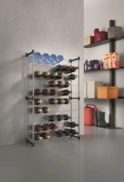 Tomado - Metaltex Barlo Bottle Rack Wine Rack - 50 X 25 X 68 Cm - Empilable - 30 Bouteilles 8 Tomado - Metaltex Barlo Bottle Rack Wine Rack - 50 X 25 X 68 Cm - Empilable - 30 Bouteilles -Dégustation Délicate 819x1200