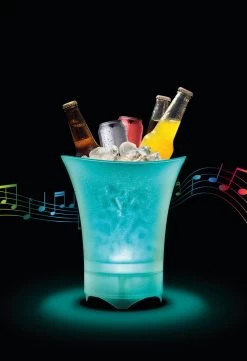 Seau à Glace MYA Icebucket Avec Haut-parleur Bluetooth Et Siècle Des Lumières RGB - Batterie Rechargeable 6h -Dégustation Délicate 820x1200 1