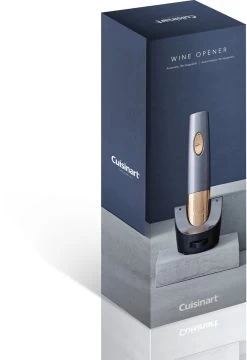 Ouvre-bouteille Cuisinart ® CW050E | Tire-bouchon électrique | Comprend Un Scellant Sous Vide Pour Conserver Le Vin Au Frais -Dégustation Délicate 824x1200
