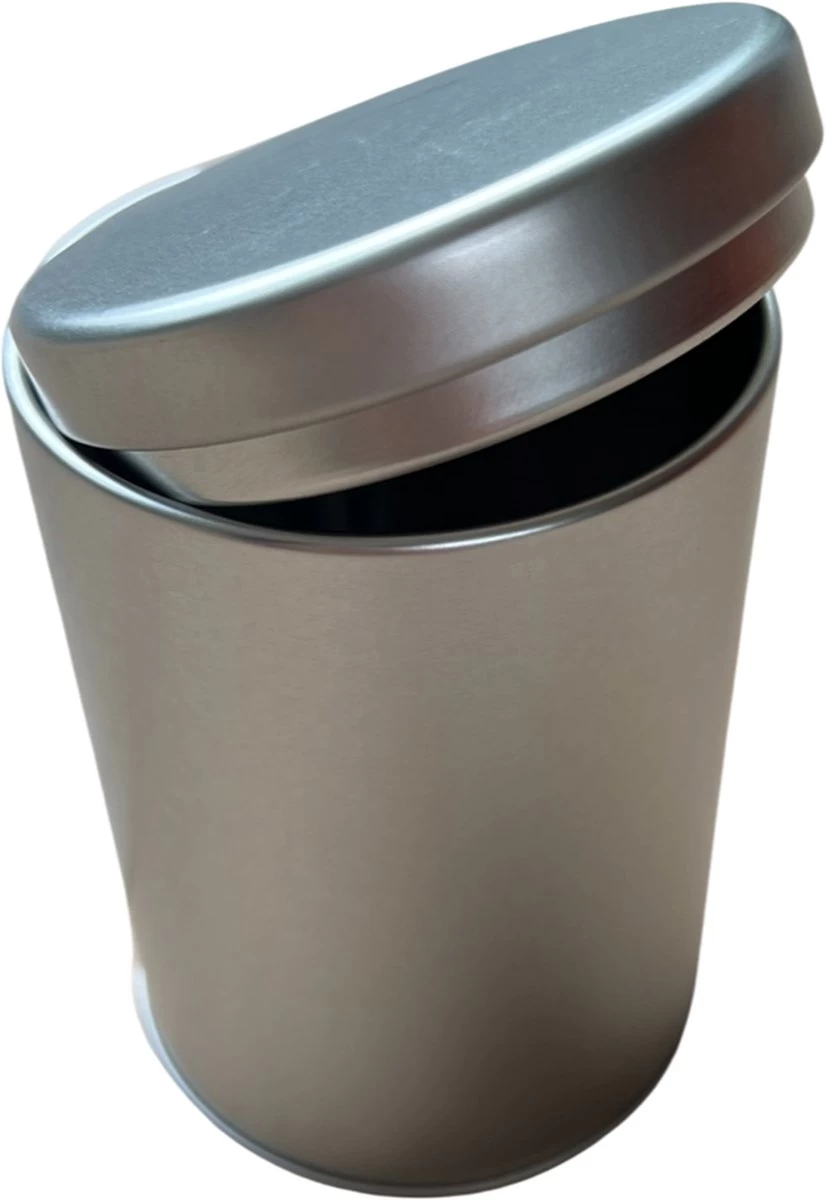Lot De 12 Boîtes Rondes En Tôle Avec Couvercle - Boîte De Rangement - Boîte De Rangement - Boîte à Thé - Diamètre 7,2 Cm - Hauteur 10,7 Cm 5 Lot De 12 Boîtes Rondes En Tôle Avec Couvercle - Boîte De Rangement - Boîte De Rangement - Boîte à Thé - Diamètre 7,2 Cm - Hauteur 10,7 Cm – Image 3