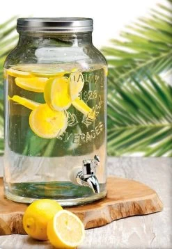 4goodz Carafe à Jus En Verres Avec Robinet - Limonade Robinet Avec Robinet - 5,5 Litres -Dégustation Délicate 828x1200 2