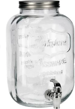 Gerimport 20 X 32 Cm 8 Litres Glas Transparent