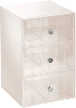 MDesign - Boîte à Thé - Organisateur De Cuisine/boîte De Rangement Pour Sachets De Thé, Tasses à Café, Bonbons Et Plus - Avec 18 Compartiments Et 3 Tiroirs/plastique - Crème/transparent 15 MDesign - Boîte à Thé - Organisateur De Cuisine/boîte De Rangement Pour Sachets De Thé, Tasses à Café, Bonbons Et Plus - Avec 18 Compartiments Et 3 Tiroirs/plastique - Crème/transparent -Dégustation Délicate 846x1200