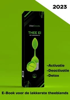 VibeGoods Infuseur à Thee - Passoire à Thee Passe Au Lave-vaisselle - Infuseur à Thee Pour Thee En Vrac Siliconen - Sans BPA - Vert -Dégustation Délicate 848x1200