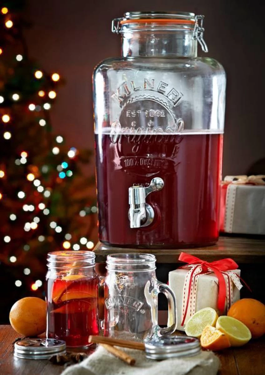 Distributeur De Boissons Kilner - Avec Robinet - Dans Une Boîte Cadeau - 5L 6 Distributeur De Boissons Kilner - Avec Robinet - Dans Une Boîte Cadeau - 5L – Image 4