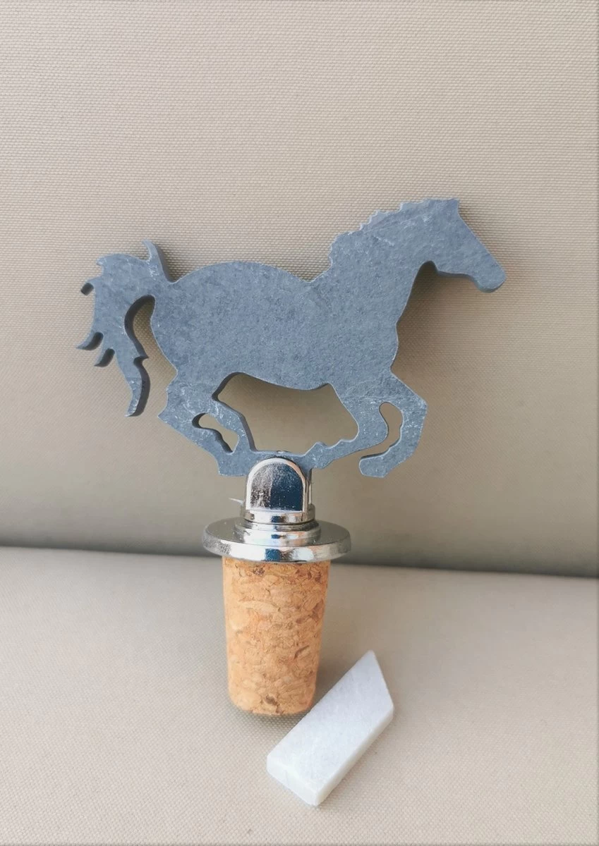 Sparq Home - Bouchon à Vin - Cheval - Pierre à Savon - Bouchon à Vin - Accessoires Pour Le Vin 3 Sparq Home - Bouchon à Vin - Cheval - Pierre à Savon - Bouchon à Vin - Accessoires Pour Le Vin