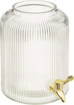 4goodz Carafe à Jus En Verres Avec Robinet Et Couvercle Dorés 5 Litres 15 4goodz Carafe à Jus En Verres Avec Robinet Et Couvercle Dorés 5 Litres -Dégustation Délicate 854x1200 1