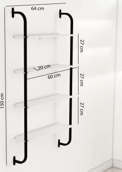 SENSA -Casier à Vin- Cave à Vin - Cave à Boissons - Meuble Bar - Armoires De Rangement Avec Portes - Wit - 150x64x20 Cm 10 SENSA -Casier à Vin- Cave à Vin - Cave à Boissons - Meuble Bar - Armoires De Rangement Avec Portes - Wit - 150x64x20 Cm -Dégustation Délicate 854x1200