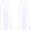 Bouteille D'eau / Gourde En Verre 2x Pièces Transparente Avec Bouchon En Acier Inoxydable 500 Ml - Bouteille De Sport - Bouteille De Sport -Dégustation Délicate 863x1200 2