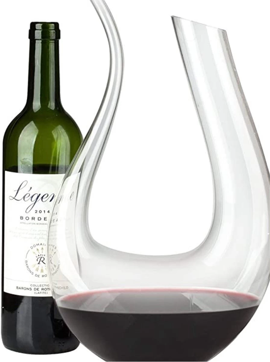 Onirique - Aérateur De Vin - Carafe à Vin - Carafe à Vin - Vin - Aérateur - Anti-goutte - Rapide - Décanter - Verseur De Carafe - Forme En U 3 Onirique - Aérateur De Vin - Carafe à Vin - Carafe à Vin - Vin - Aérateur - Anti-goutte - Rapide - Décanter - Verseur De Carafe - Forme En U
