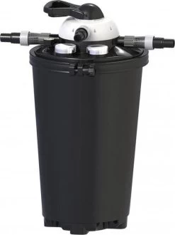 Velda Clear Control 75 + Filtre à Pression UV-C Avec Robinet 7 Positions + Unité UV-C 36 W.