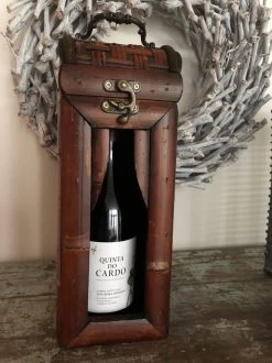Coffret En Bois Colonial Pour Une Bouteille De Vin, Debout, Finition Bambou, Très Spécial ! -Dégustation Délicate 899x1200 32