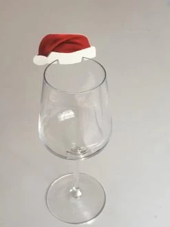 Noël - Décoration - Bonnet De Noel - Père Noël - Bonhomme De Neige - Renne - Glas à Vin - Verre - Fluut - Champagne - Décoration En Verre - 50 Pièces - Groot Paquet - Vin -Dégustation Délicate 899x1200 40