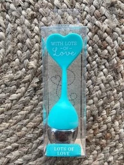 Passoire à Thé Avec Texte / Avec Beaucoup D'amour / Agréable à Combiner Avec Les Verres à Thé Assortis / Fête Des Mères / Anniversaire / Cadeau / Amitié / Amour / Noël