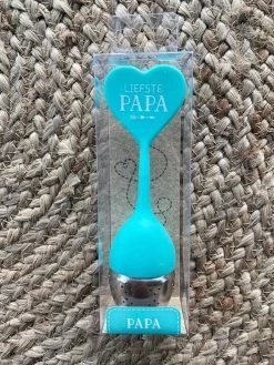 Passoire à Thé Avec Texte / Cher Papa / Agréable à Combiner Avec Les Verres à Thé Assortis / Fête Des Mères / Anniversaire / Cadeau / Amitié / Amour / Noël