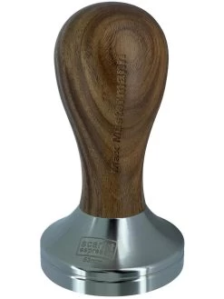 Expresso écarlate | Tamper "Classic" - Avec Gravure Laser De Nom Personnel Dans Un Manche En Bois Noble Bois De Santal Broin 51 Mm -Dégustation Délicate 900x1200 16