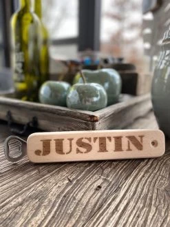 Ouvre-bouteille En Bois De Hêtre / Peut être Personnalisé Avec Eigen Texte De Logo / Ouvre-bière / Fête Des Pères / Paquet De Noël / Cadeau / Anniversaire / Bière -Dégustation Délicate 900x1200 22