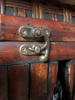 Coffret En Bois Colonial Pour 2 Bouteilles De Vin, Debout, Finition Bambou, Très Spécial ! -Dégustation Délicate 900x1200 46