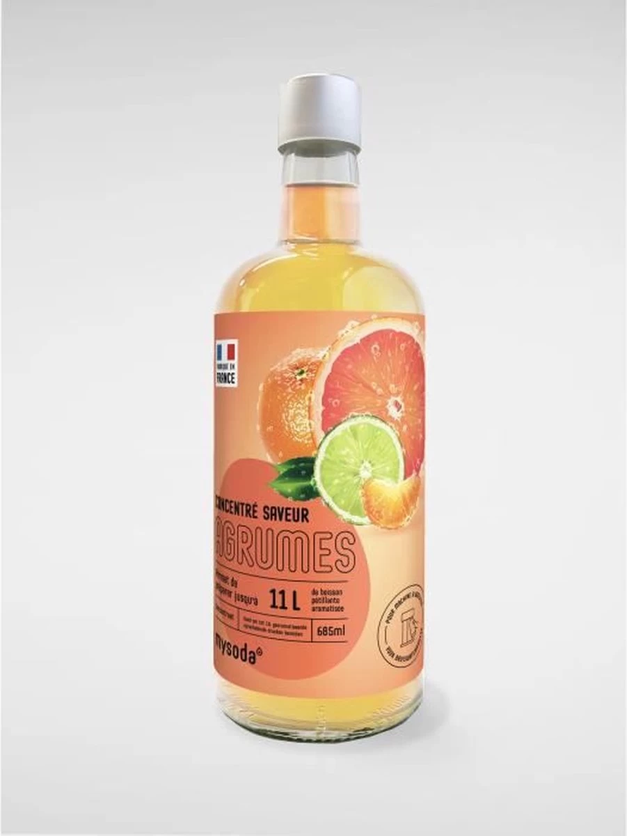 Mysoda Agrumes / Citrus - 685ml - En Bouteille Verre 4 Mysoda Agrumes / Citrus - 685ml - En Bouteille Verre – Image 2