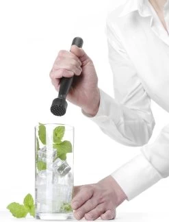 Pilon à Cocktail - Bar Up - Tête Nervurée - Zwart - ø34x207mm - Bar Up 596951 -Dégustation Délicate 916x1200 2