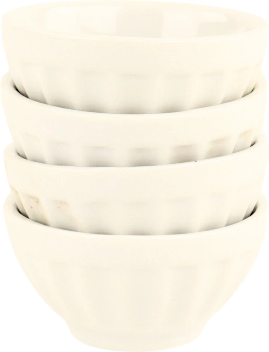 Porte-sachets à Thé Orange85 - Soucoupe Pour Sachets De Thé - Pointe à Thé - Sauce - Plat à Trempette - 4 Pièces - Wit 3 Porte-sachets à Thé Orange85 - Soucoupe Pour Sachets De Thé - Pointe à Thé - Sauce - Plat à Trempette - 4 Pièces - Wit