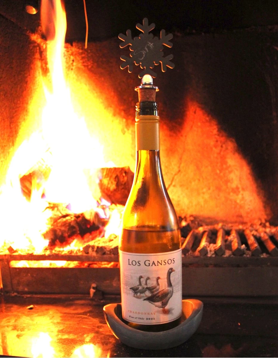 Sparq Home - Bouchon à Vin - Flocon De Neige - Pierre à Savon - Bouchon à Vin - Accessoires Pour Le Vin - Service De Bar - Cadeau Promotionnel - Cadeau 5 Sparq Home - Bouchon à Vin - Flocon De Neige - Pierre à Savon - Bouchon à Vin - Accessoires Pour Le Vin - Service De Bar - Cadeau Promotionnel - Cadeau – Image 3