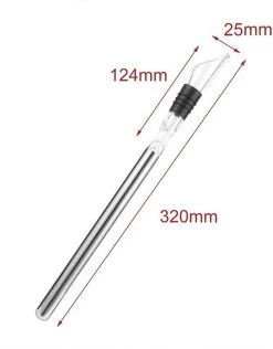 Cave à Vin - Vin - Bouteille De Vin Cooler - Bâton Cooler De Vin - Vin Froid Sans Glaçons - Vin Verseur - Vin - Astuce Cadeau -Dégustation Délicate 937x1200 4