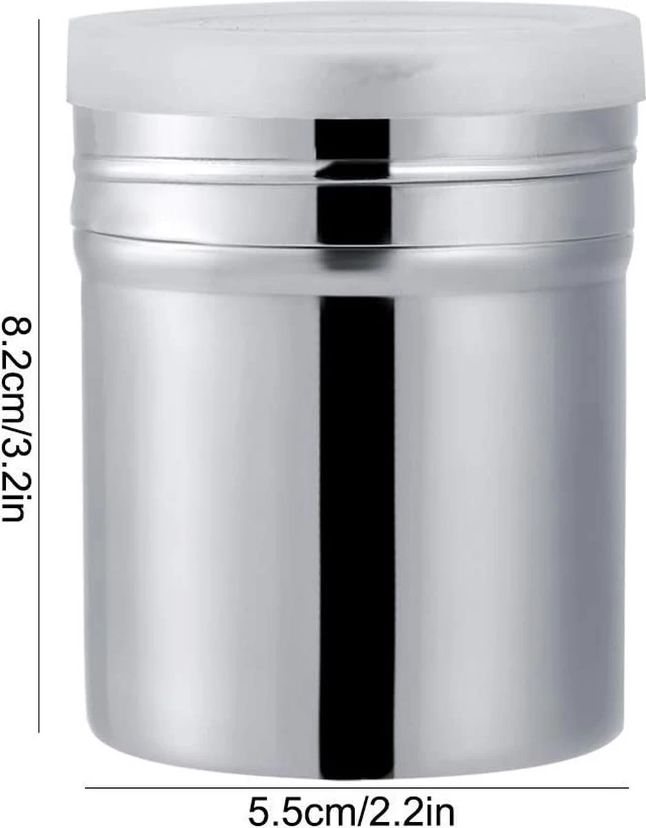 1 Pièce Saupoudreuse à Sucre Glace En Acier Inoxydable Pour Chocolat(s) 9 1 Pièce Saupoudreuse à Sucre Glace En Acier Inoxydable Pour Chocolat(s) – Image 7