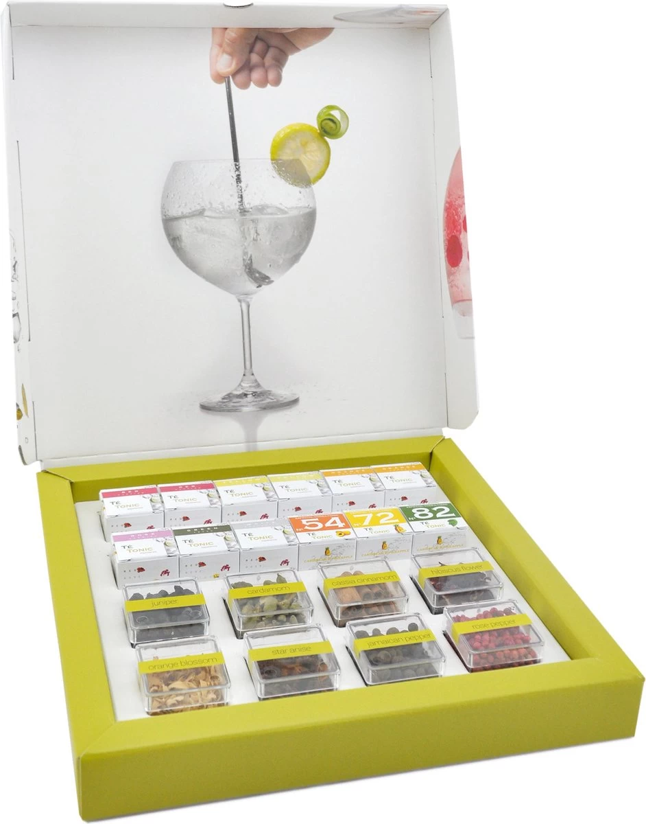 Partybox Te Tonic 24 Infusions Et 8 Plantes Pour Préparer Des Cocktails à Base De Gin Et Tonic. Les Herbes Sont Spécialement Sélectionnées Pour Le Gin 4 Partybox Te Tonic 24 Infusions Et 8 Plantes Pour Préparer Des Cocktails à Base De Gin Et Tonic. Les Herbes Sont Spécialement Sélectionnées Pour Le Gin – Image 2