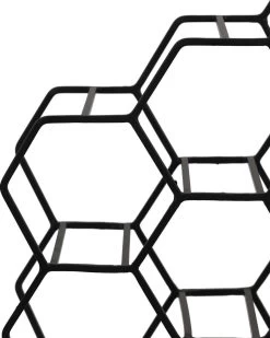 Light & Living Salbris Wine Rack - Noir Mat - 48 X 18 X 52cm - 20 Bouteilles -Dégustation Délicate 959x1200 1