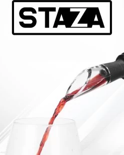 Staza - Bâton De Refroidisseur De Vin - Tige De Refroidisseur De Vin - Refroidisseur De Bouteille De Vin - Verseur De Vin - Bec Verseur - Acier Inoxydable - Convient à Toute Bouteille De Vin -Dégustation Délicate 963x1200 1