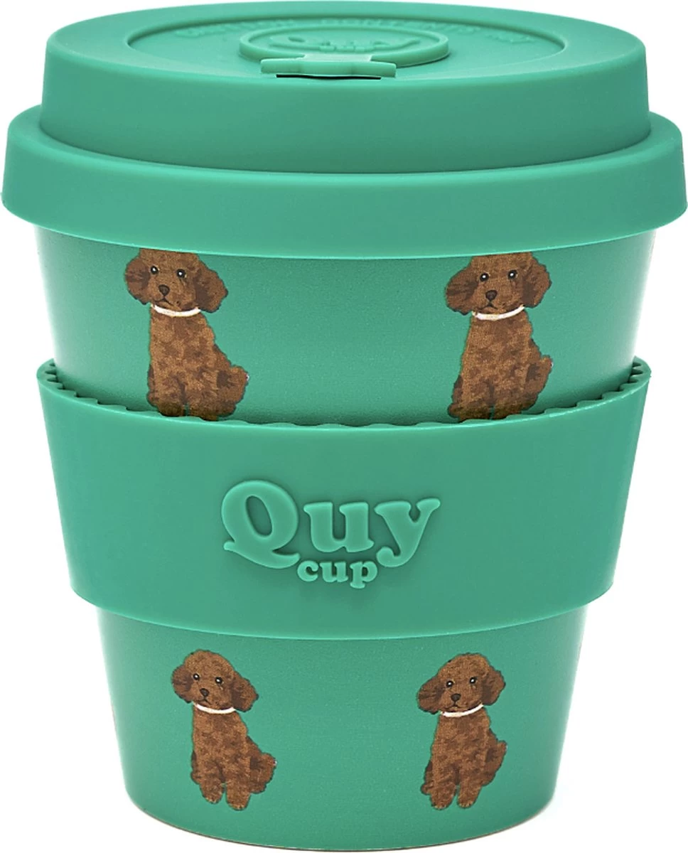 Quy Cup 230 Ml - Gobelet De Voyage écologique - "Whisky" - Sans BPA - Fabriqué à Partir De Bouteilles En PET Recyclées Avec Couvercle En Siliconen Vert 3 Quy Cup 230 Ml - Gobelet De Voyage écologique - "Whisky" - Sans BPA - Fabriqué à Partir De Bouteilles En PET Recyclées Avec Couvercle En Siliconen Vert