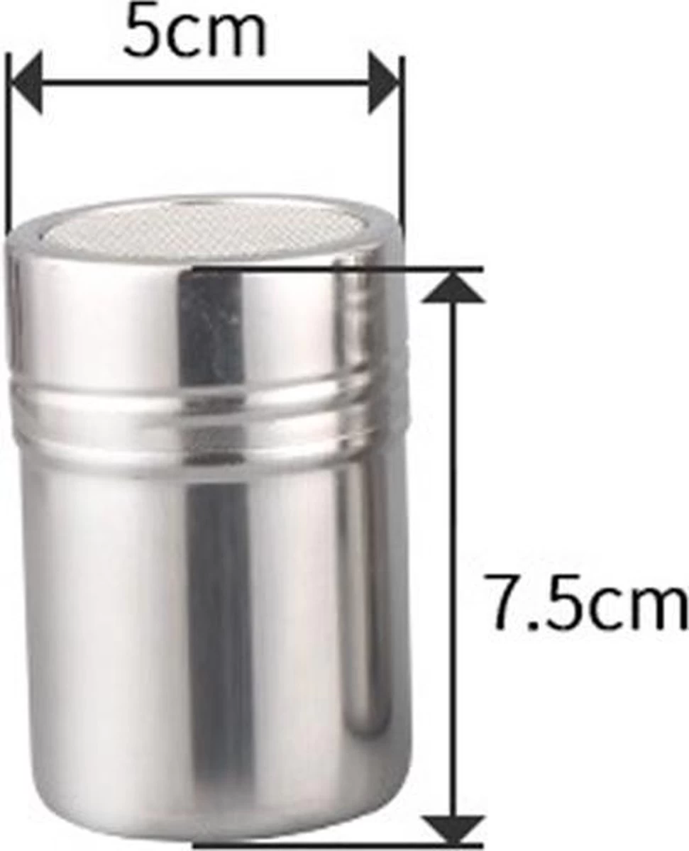 WiseGoods Épandeur De Cacao De Luxe - Barista - Modèle Cappuccino - Café - Décoration De Dessert - Set D'épandeur De Cacao - 16 Pochoirs 4 WiseGoods Épandeur De Cacao De Luxe - Barista - Modèle Cappuccino - Café - Décoration De Dessert - Set D'épandeur De Cacao - 16 Pochoirs – Image 2