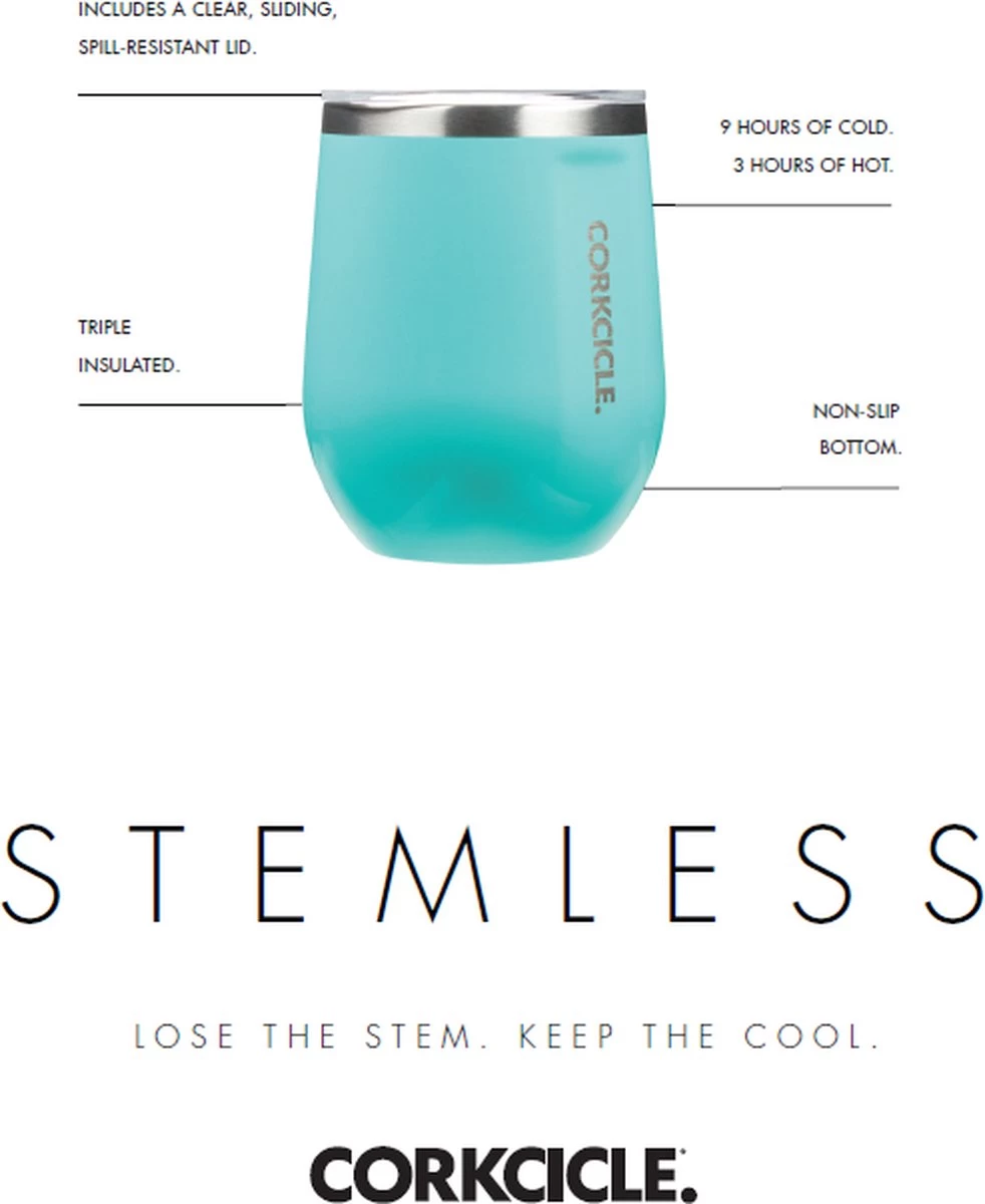 Gobelet à Boire Corkcicle Pour Vin Ou Café - Conçu Par Karim Rashid : "Chillwave" Gobelet De Voyage Isolé Sans Pied Avec Couvercle, Gobelet à Vin, Peut Contenir 355 Ml, 12 Oz 7 Gobelet à Boire Corkcicle Pour Vin Ou Café - Conçu Par Karim Rashid : "Chillwave" Gobelet De Voyage Isolé Sans Pied Avec Couvercle, Gobelet à Vin, Peut Contenir 355 Ml, 12 Oz – Image 5
