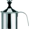 DOWO® - Mousseur à Lait Manuel - Acier Inoxydable - 400 Ml - Passe Au Lave-vaisselle - Barista - Pot à Lait - Base Résistante à La Chaleur - Induction -Dégustation Délicate 990x1200 1